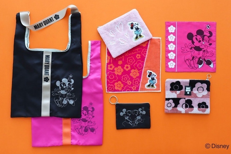 マリークヮント「ディズニー」ミッキーマウス＆ミニーマウスを描いた