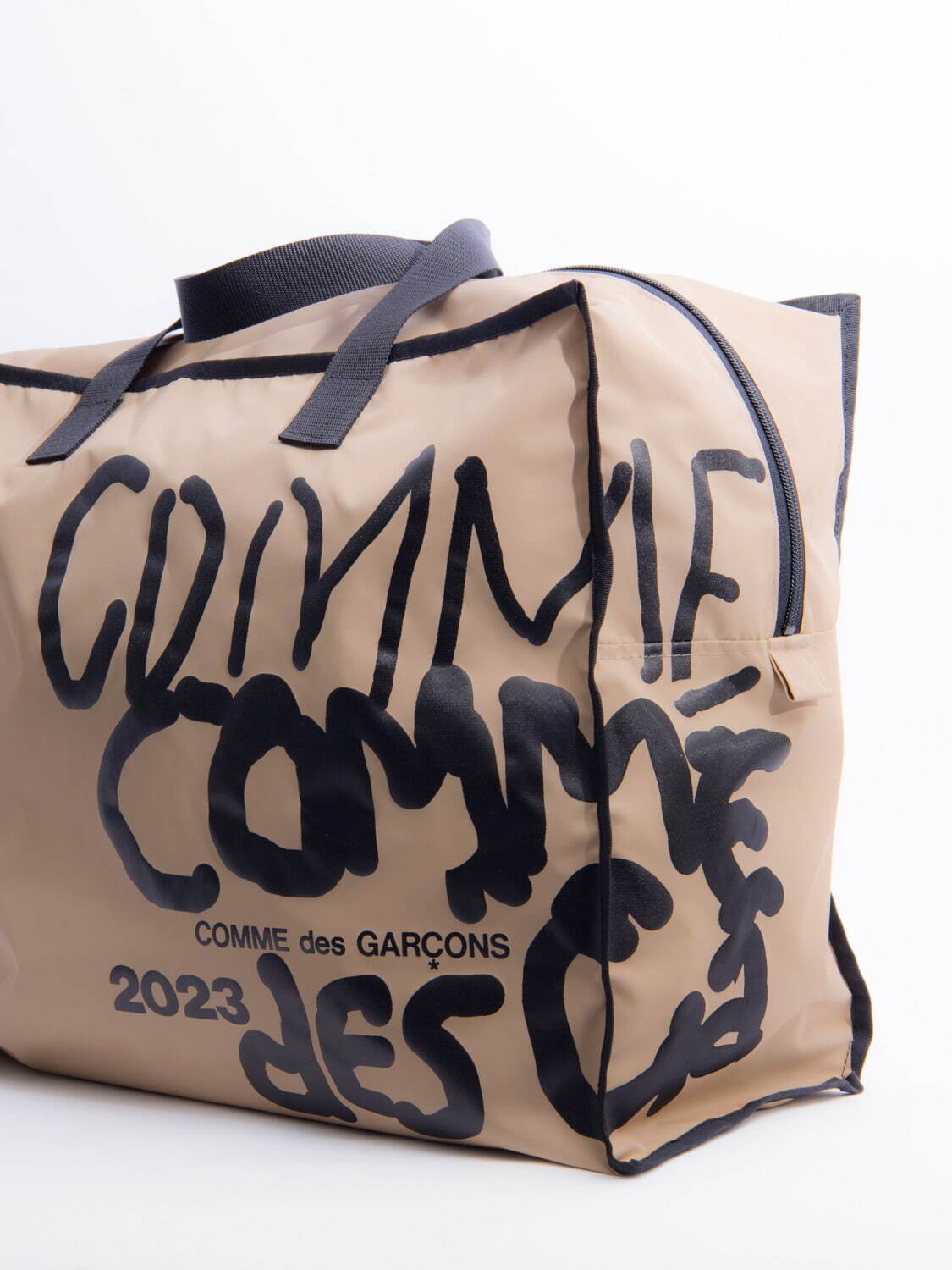 コムデギャルソン 手書き風ロゴバッグ 2023限定 コムデギャルソン