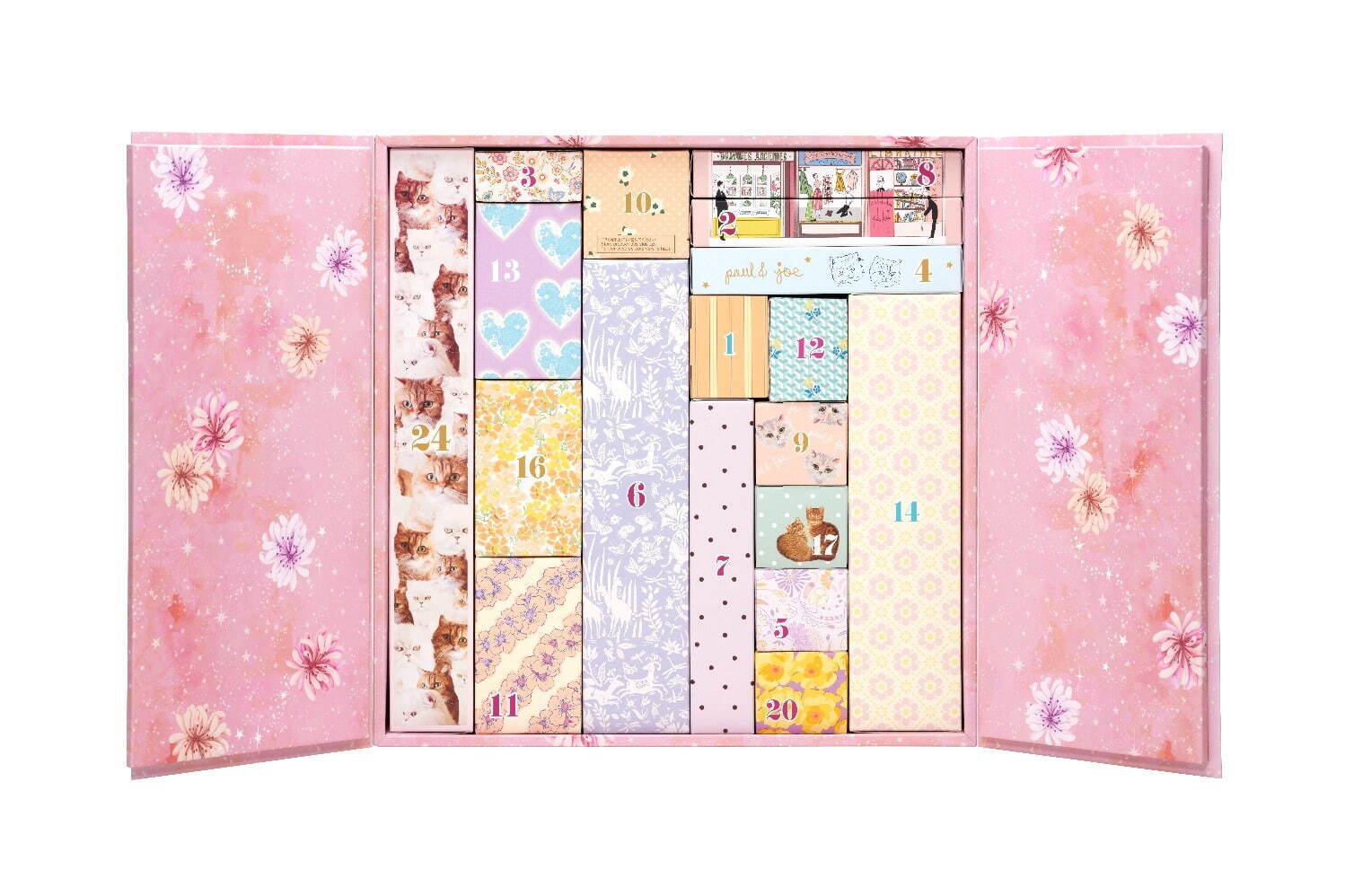 ポール & ジョー ボーテ24年クリスマスコフレ第1弾、“コスメ＆雑貨入り