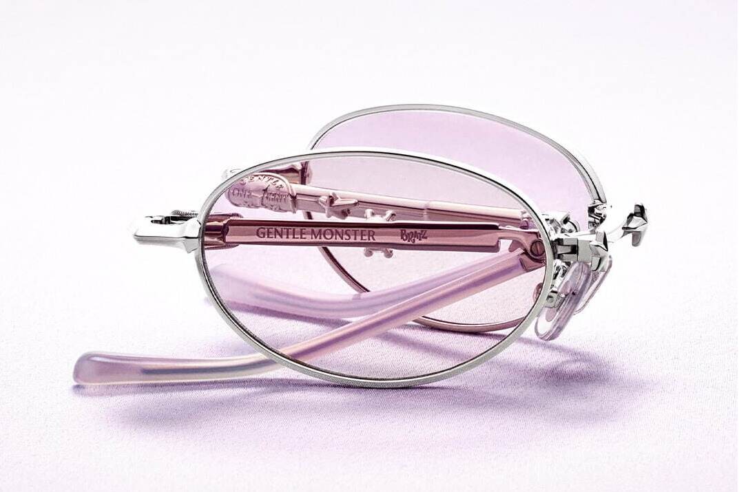 ジェントルモンスター メタルフレーム 折りたたみカラーサングラス