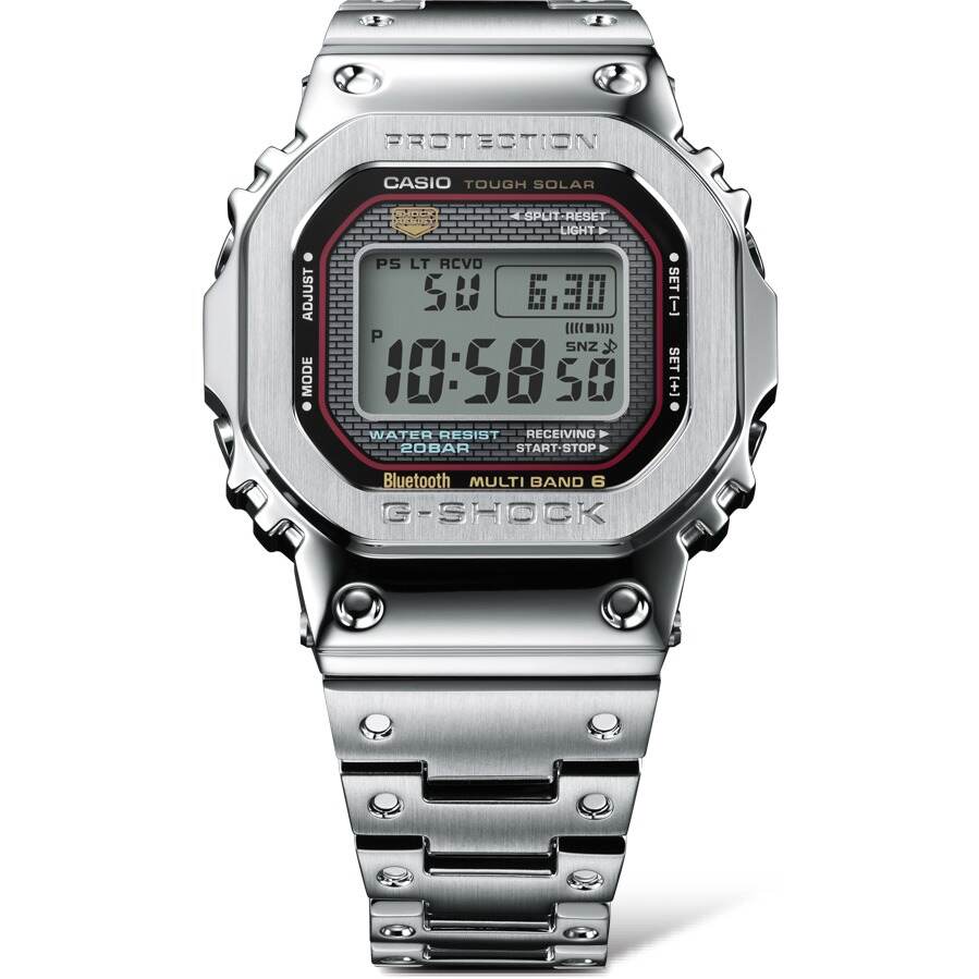 G-SHOCKフルメタル腕時計「GMW-B5000」赤青黄色の初代モデルカラーで