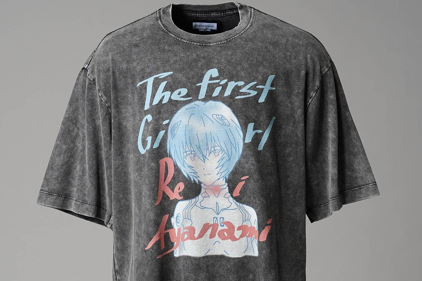 メゾンスペシャル×「エヴァンゲリオン」“手描き”綾波レイTシャツや半袖