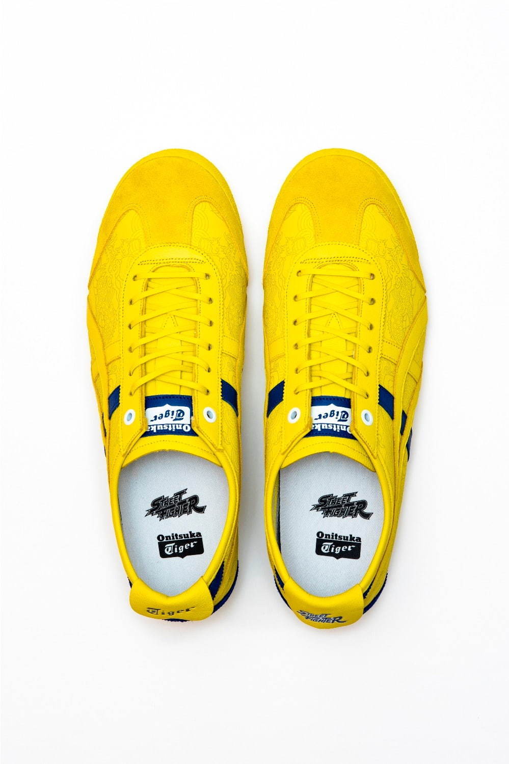 オニツカタイガー×ストリートファイターのスニーカー「春麗」モチーフ