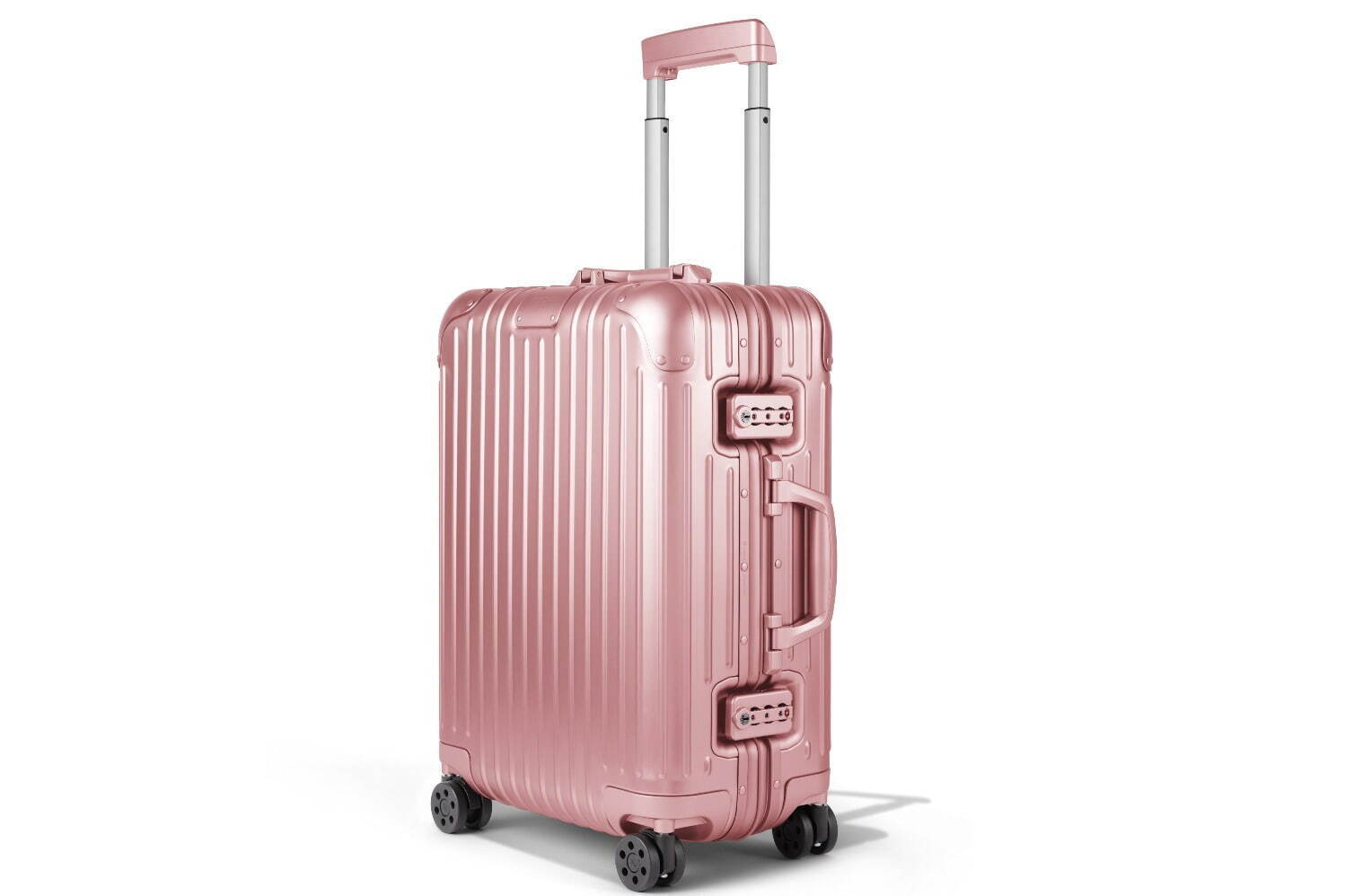 リモワ「ローズクオーツ」着想“高級ジュエリー”のようなスーツケース