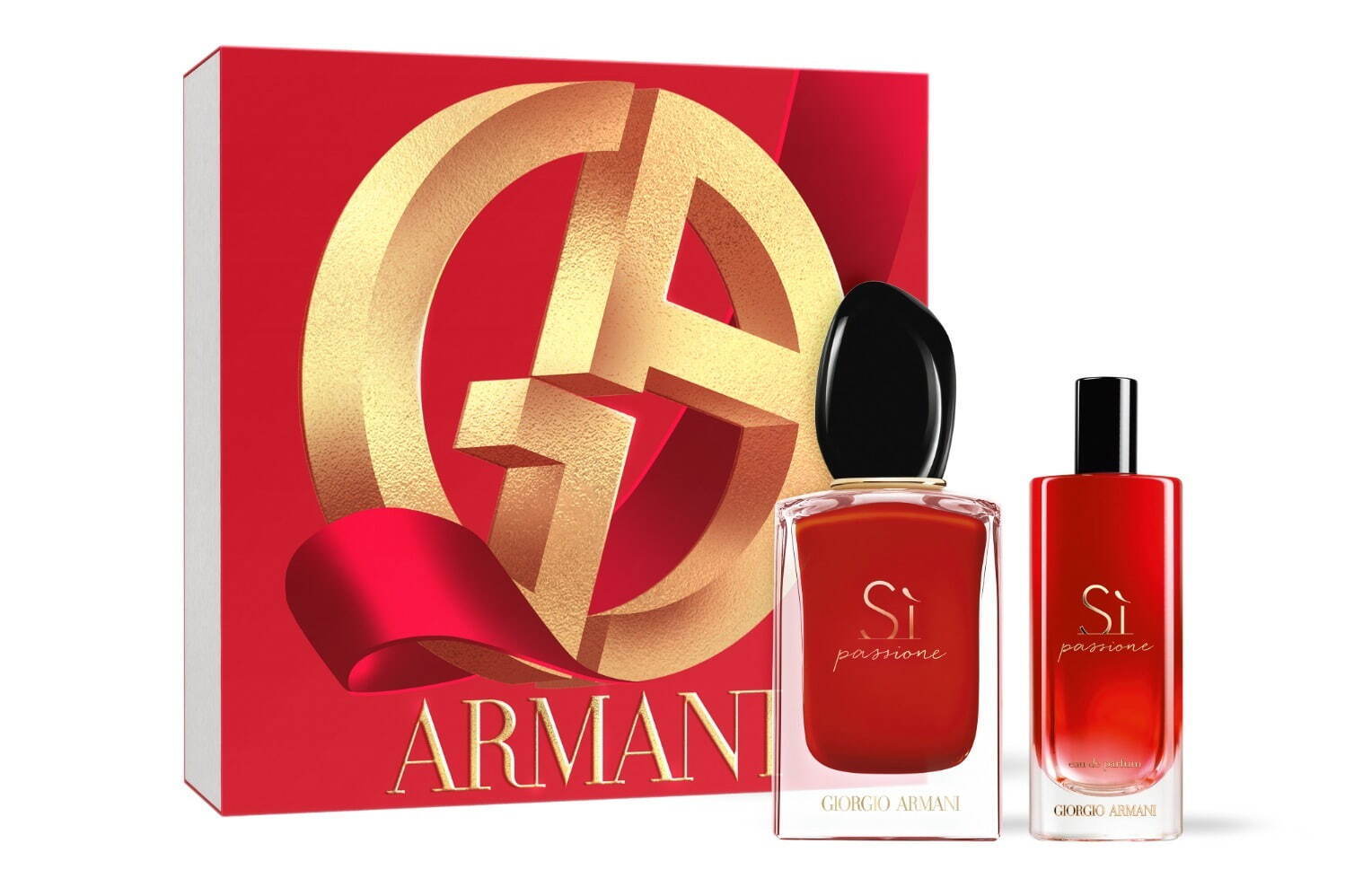 アルマーニ ビューティ23年クリスマスコフレ、“コスメ現品入り