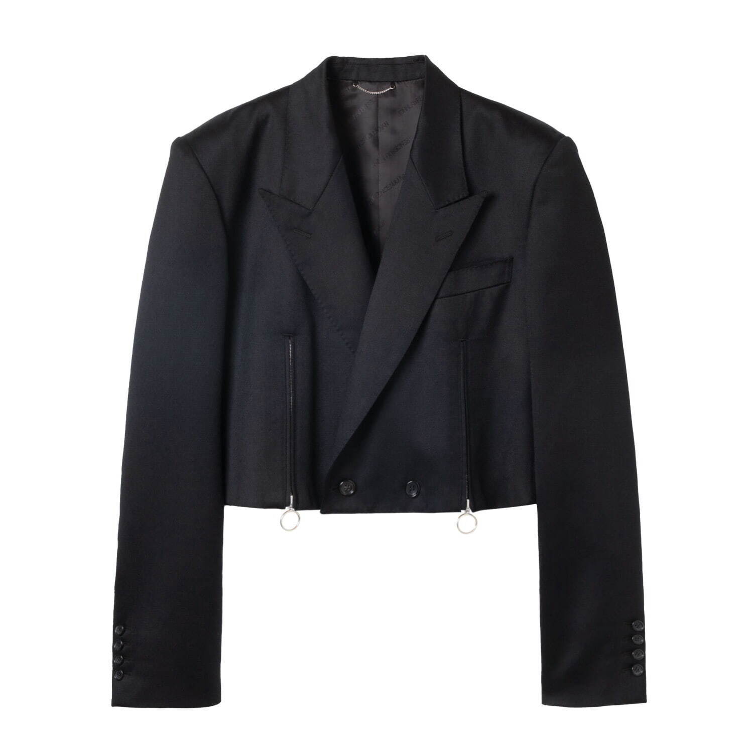 ジョン ローレンス サリバン“リングジップ付き”ショート丈ジャケット