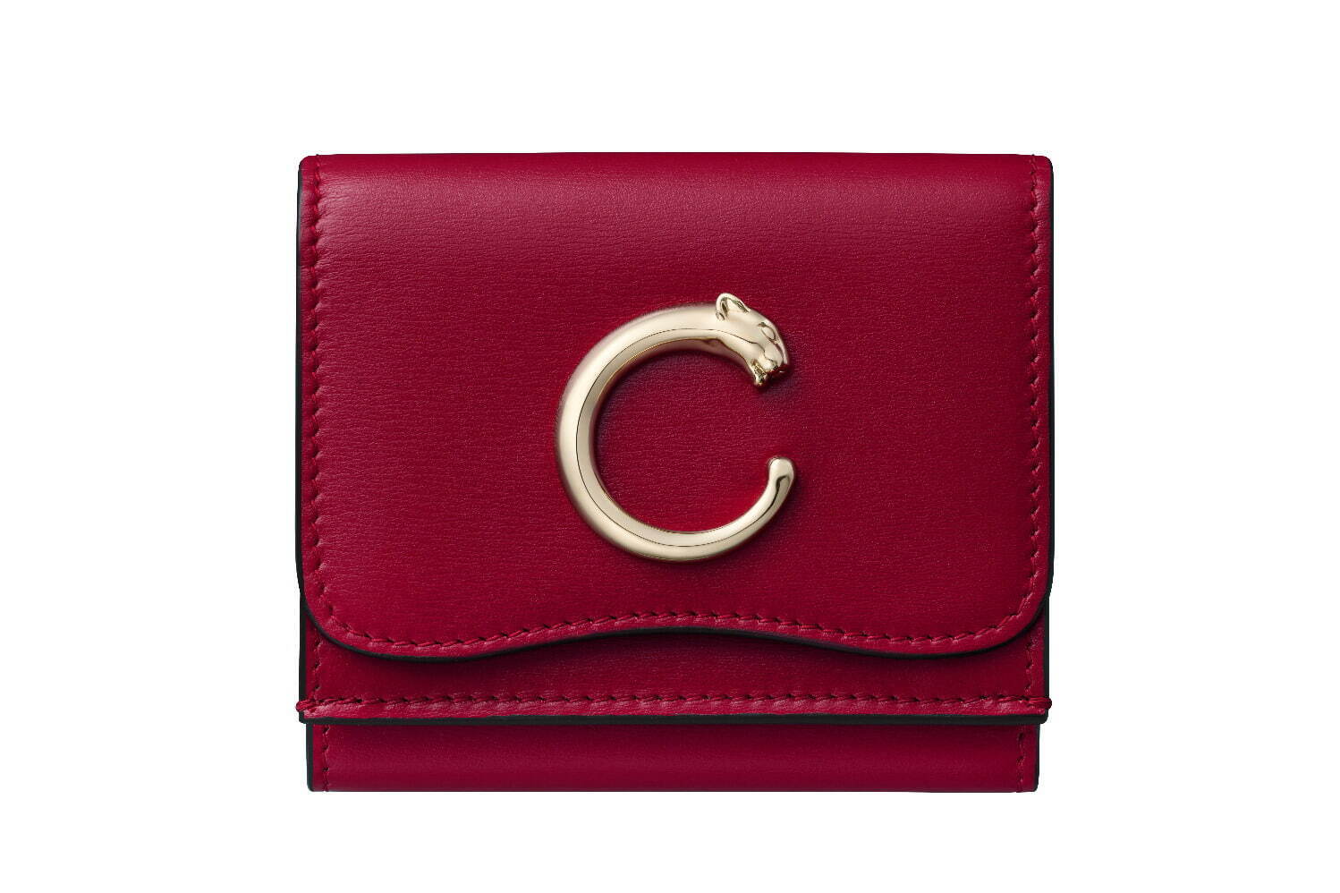 カルティエ 日本限定ミニ財布「パンテール ドゥ カルティエ」、“C”を