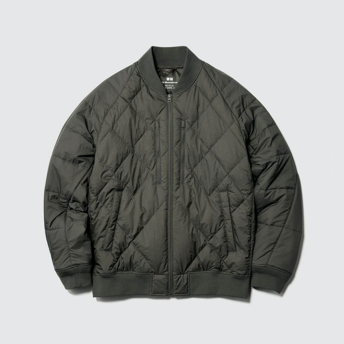 ユニクロ＆ホワイトマウンテニアリング“ダイヤキルト”のダウン