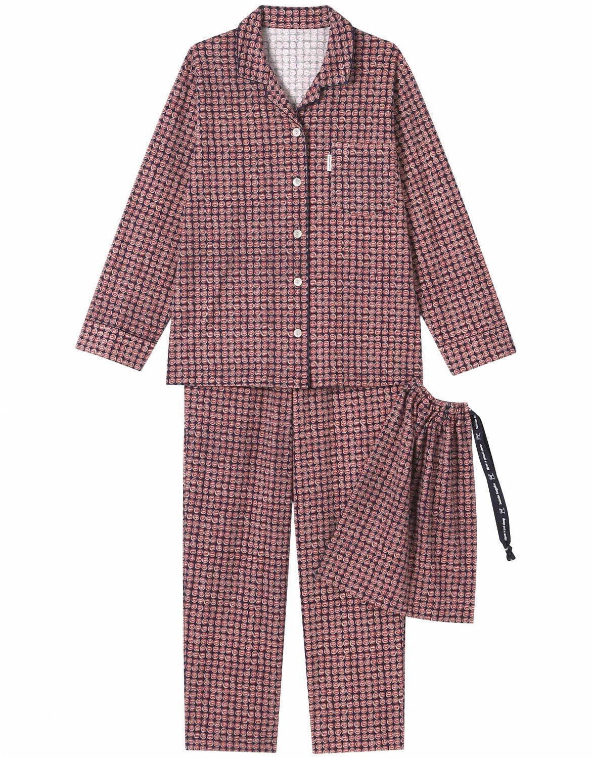 ワコール 睡眠科学×ミントデザインズ“ドール柄”星座の「天体図