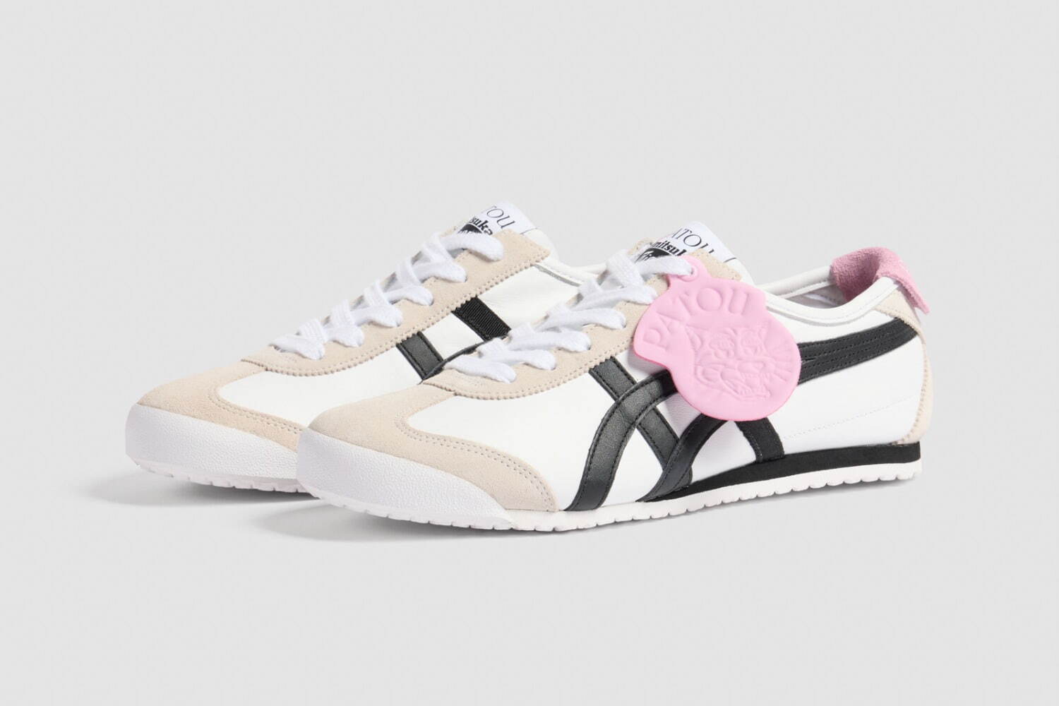 パトゥ×オニツカタイガーのコラボスニーカー、リボン付き「メキシコ 66