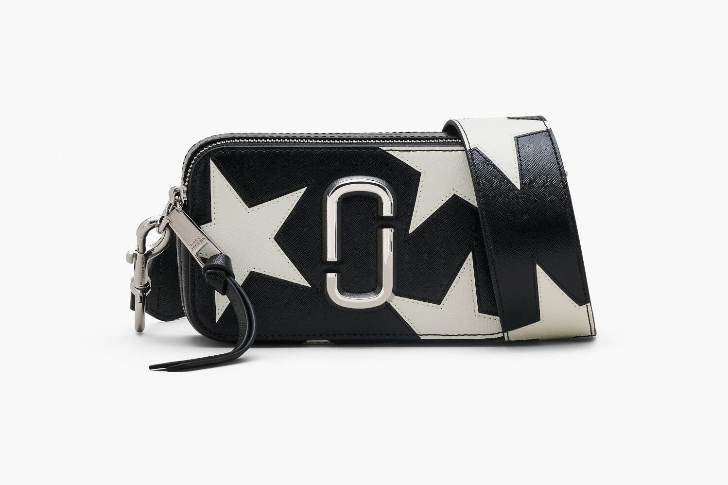 マーク ジェイコブス24年クリスマス、星モチーフのレザーバッグ