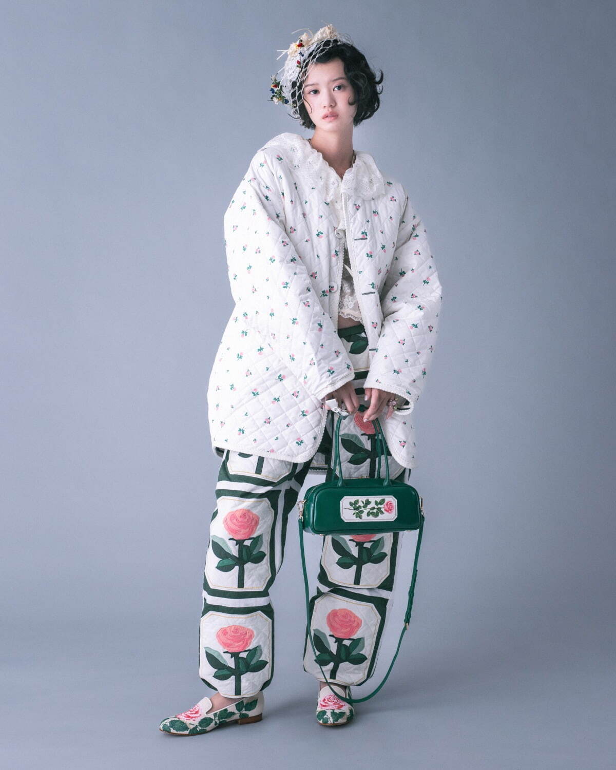 ビームス クチュール×ルル メリー、ショコラサブレ着想の“薔薇”バッグ