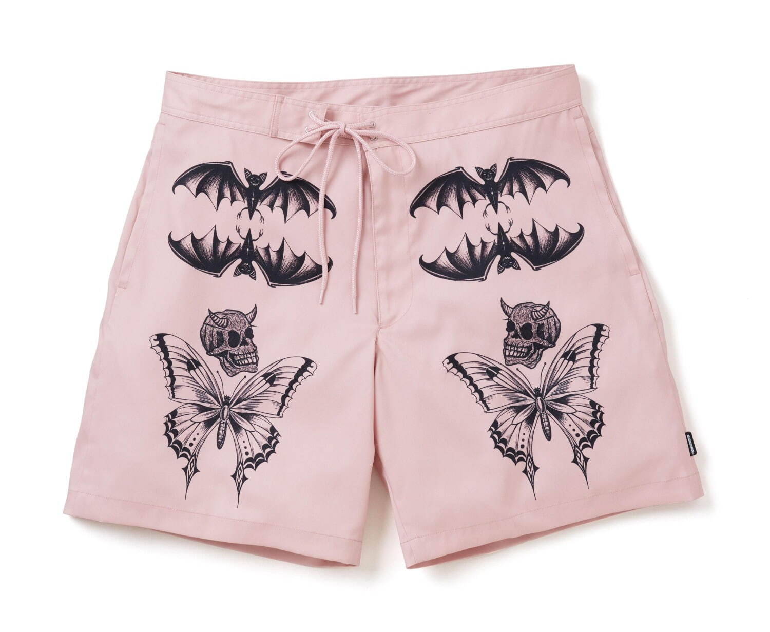 ネイバーフッド×ドクター・ウー、タトゥー風“スカルの線画”ハワイアン