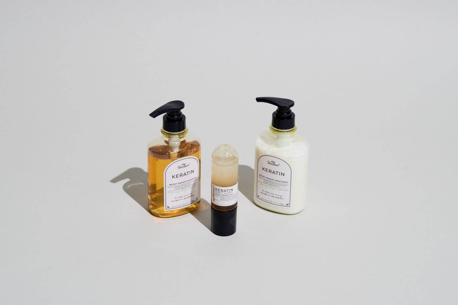 導入美容液”発想の新ヘアケアブランド「マイブースターズ」が誕生