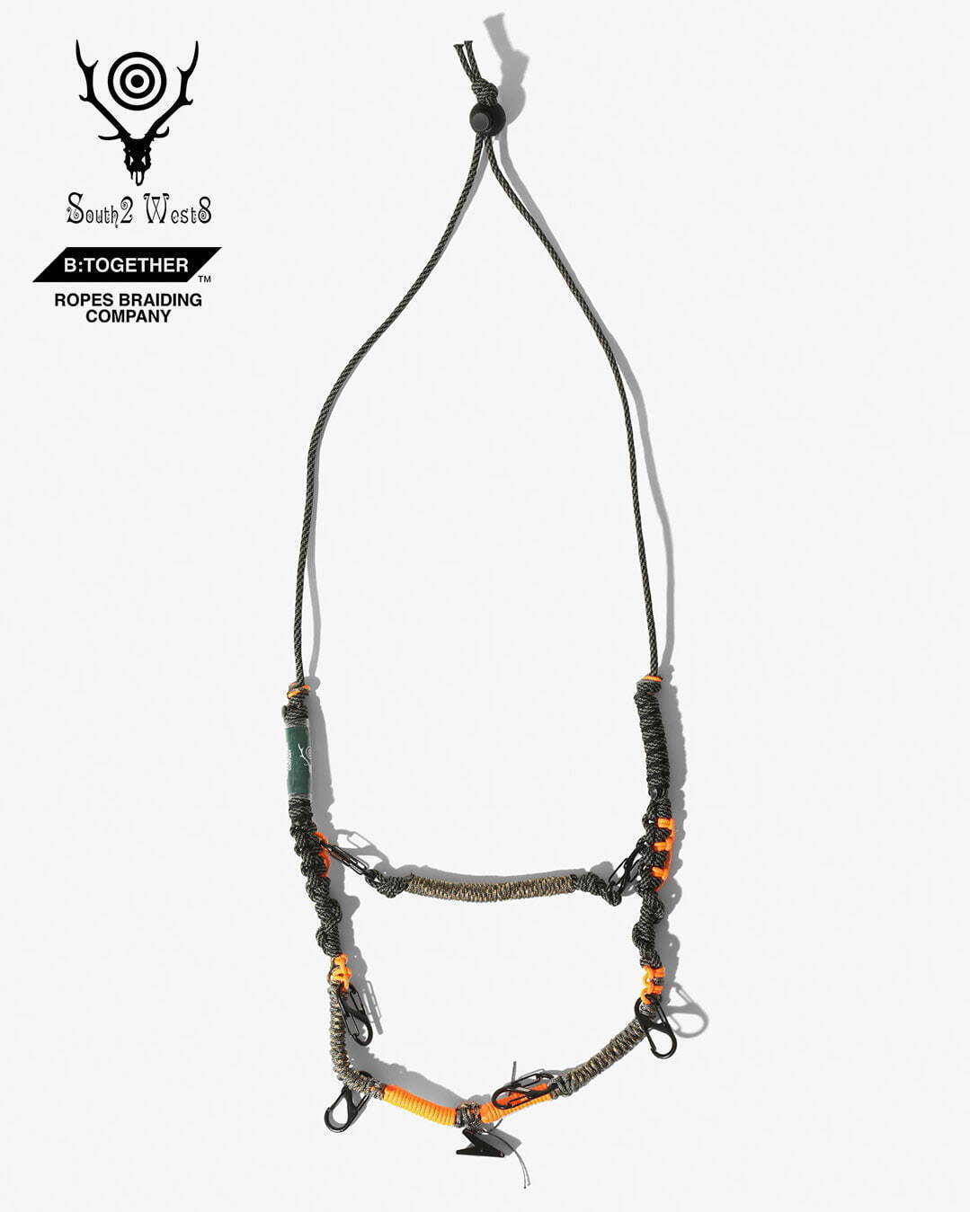 サウス2 ウエスト8“フィッシングギア着想”1点物ネックレス＆ストラップ