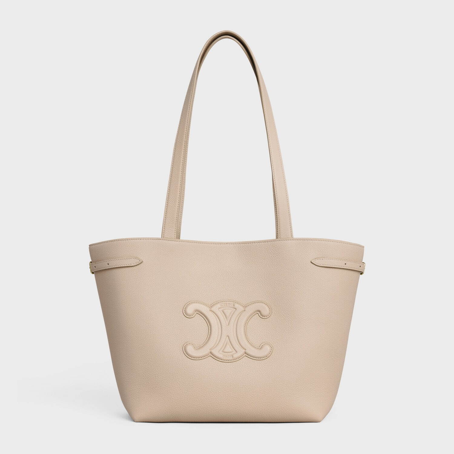 セリーヌ24年冬「キュイル トリオンフ」小さめトートバッグ、トーン