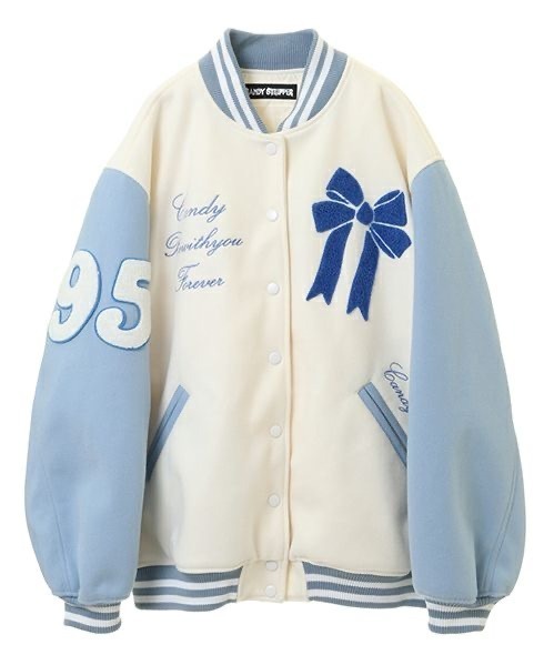 キャンディ ストリッパー24年秋アウター、ペールトーンのスタジャン