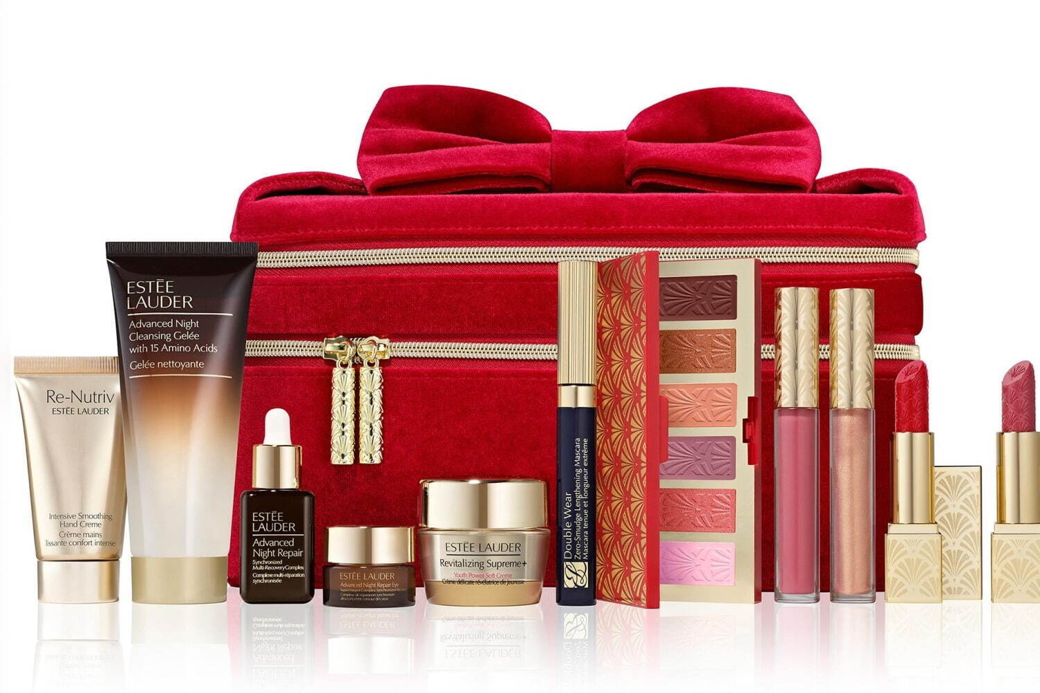 エスティ ローダーのクリスマスコフレ2024、人気メイクアップ