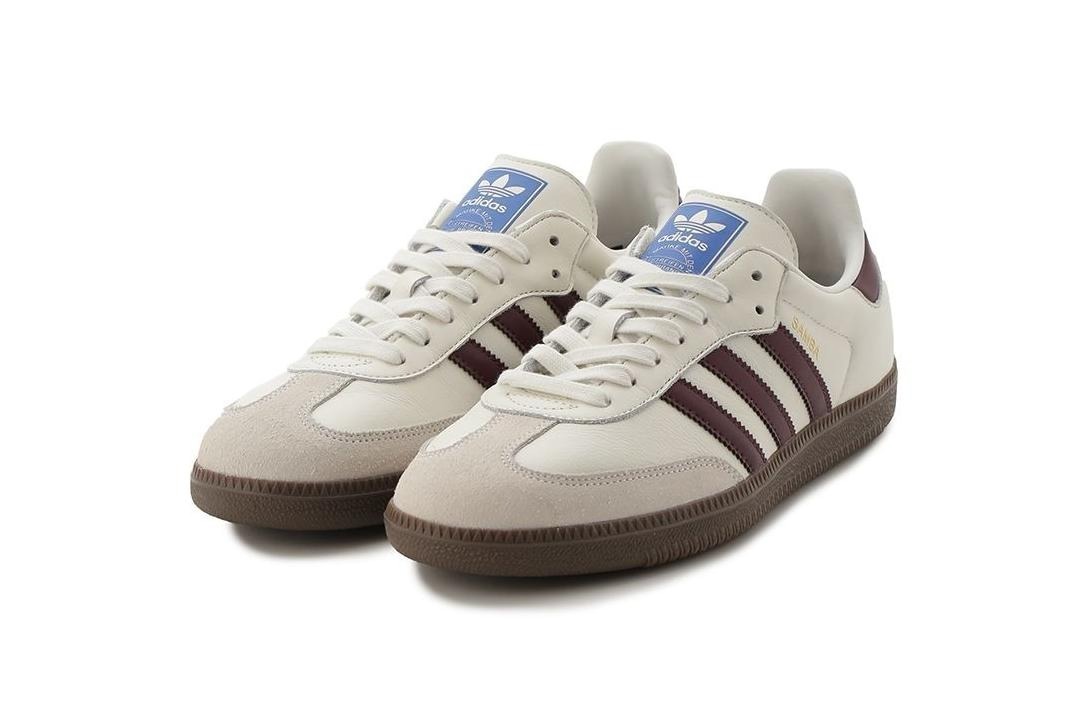 エミ限定アディダス オリジナルス「サンバ OG」スムースレザー