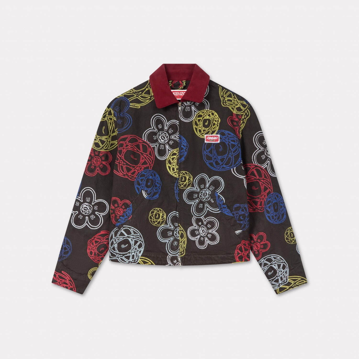 ケンゾー×フューチュラ2000、グラフィティアートの「ボケフラワー」柄