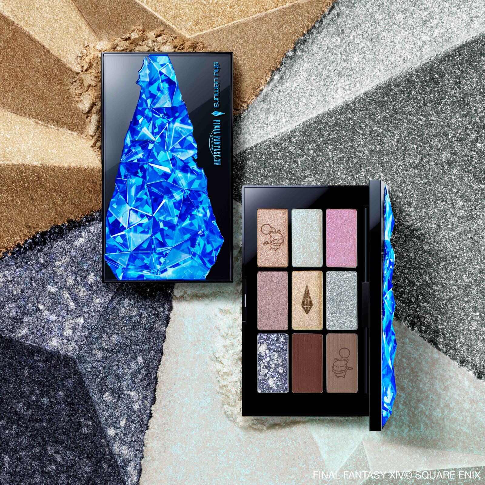 シュウ ウエムラ×FFXIVの25年クリスマスコスメ、“マザークリスタル