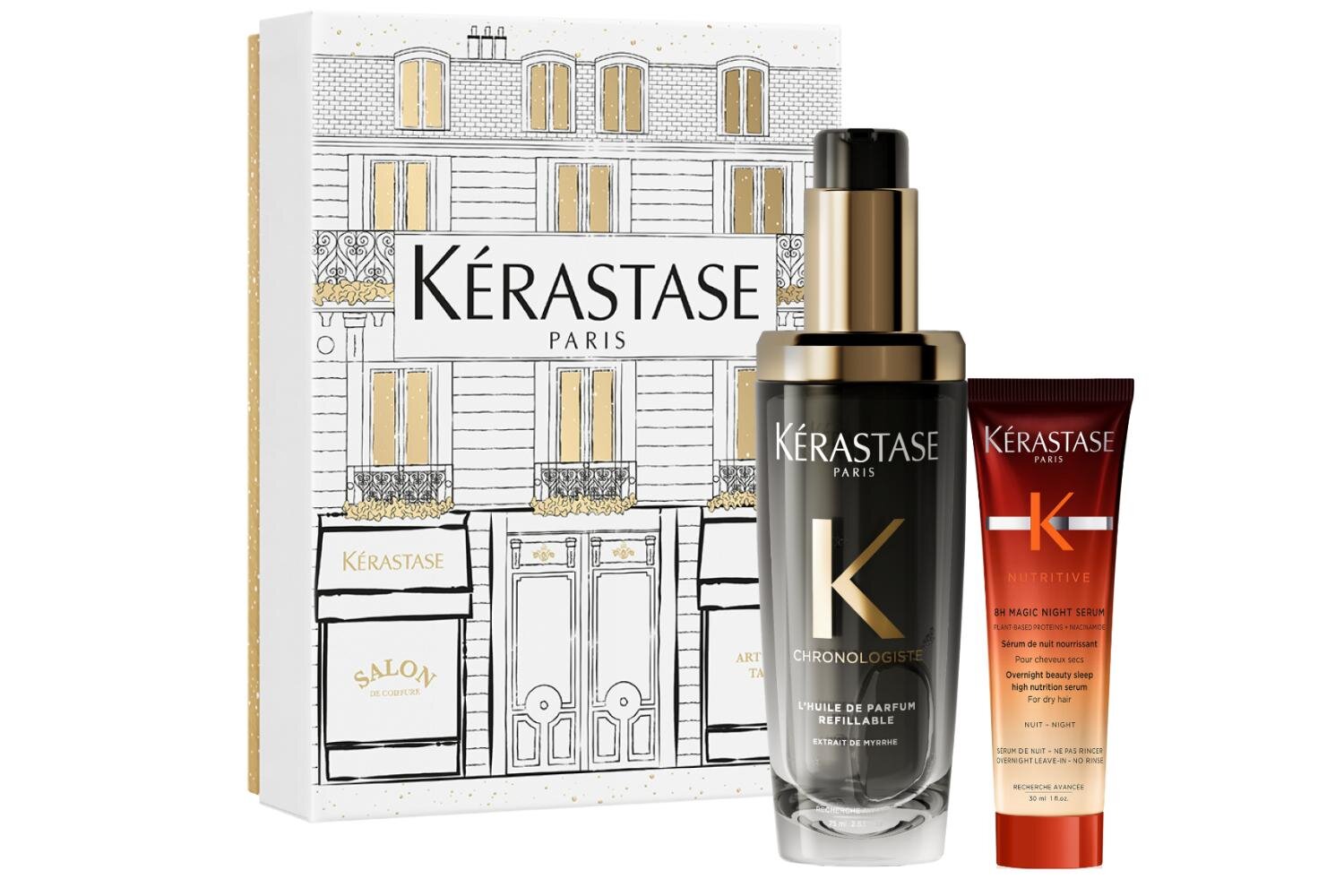 ケラスターゼ2025年クリスマスコフレ、“ケラスターゼ最高峰”ヘアオイル