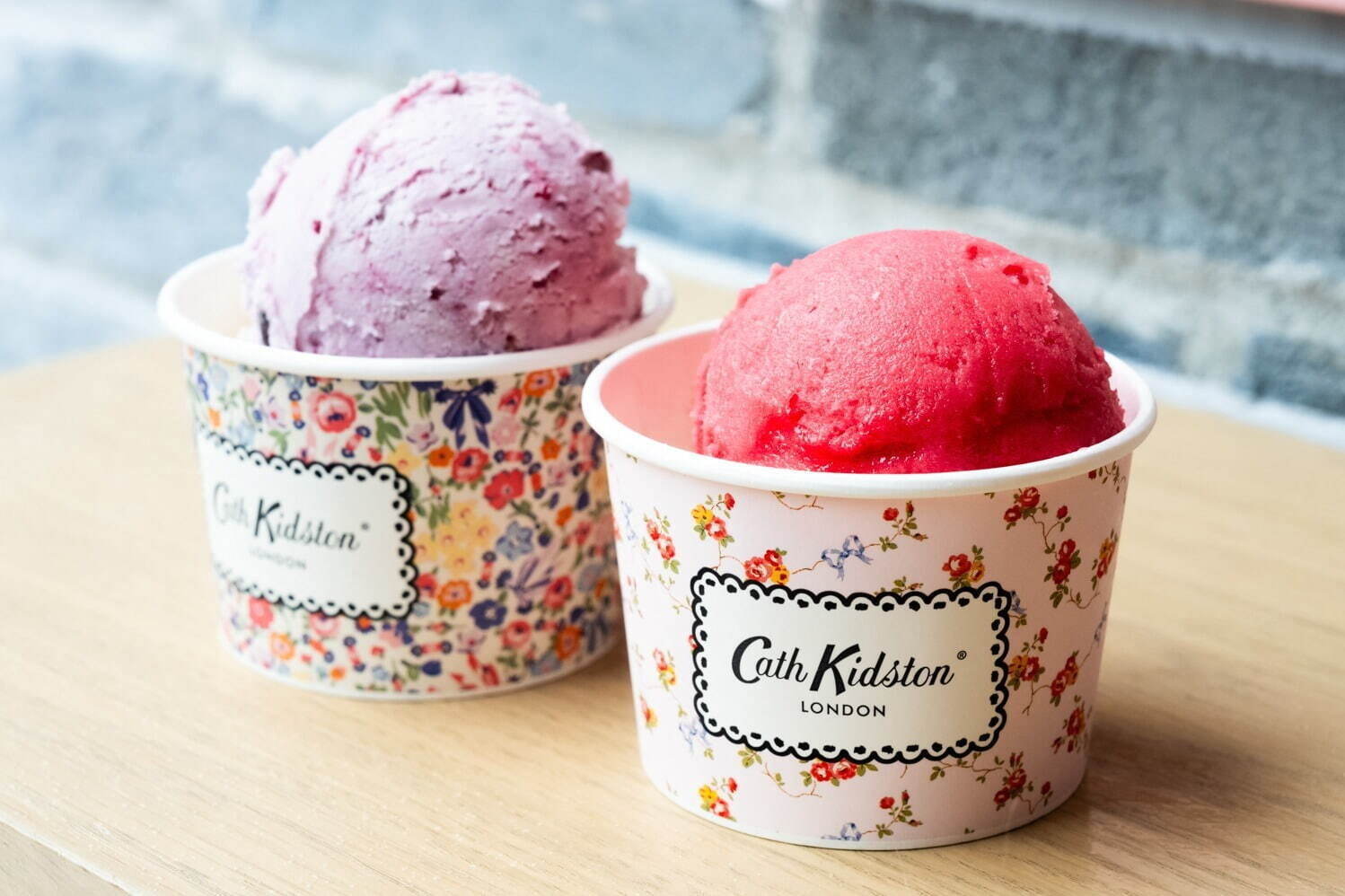 キャス キッドソン表参道店」にアイスクリームショップ誕生、紅茶