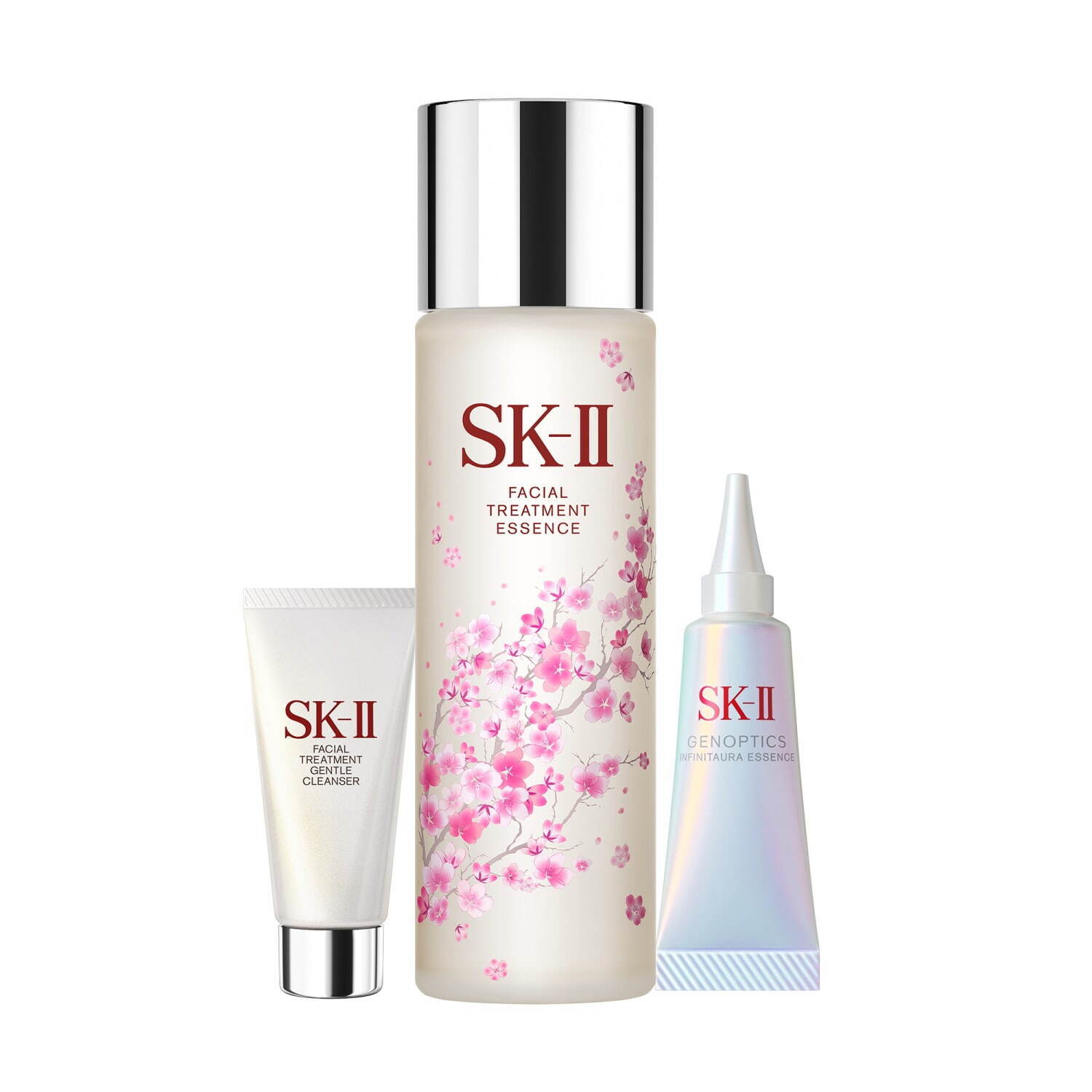 SK-II「桜」モチーフの25年春スキンケアキット、“桜の花びら舞う”人気