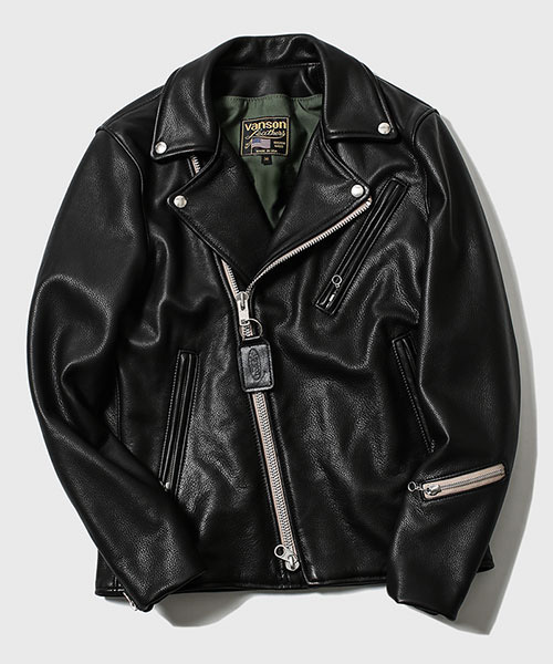 バンソン×ナノ・ユニバース - 天然皮革の傷を活かしたヴィンテージ風