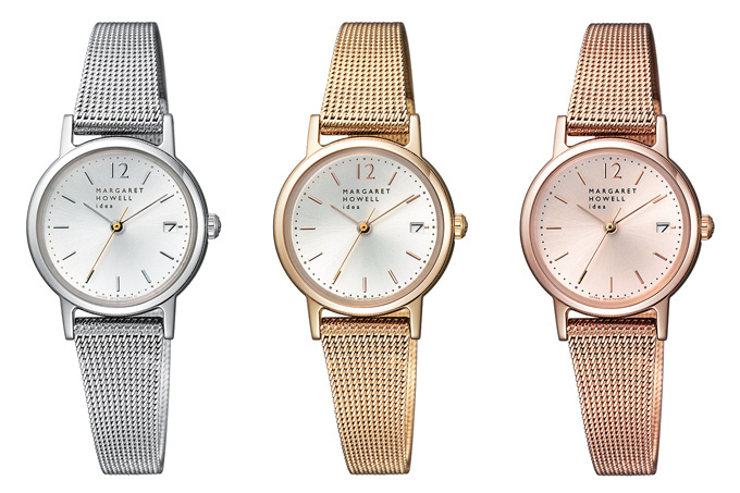 マーガレット・ハウエル アイデアの新作ウォッチ - シンプルながら洗練