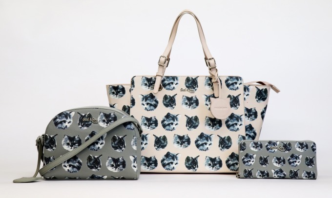 ポール & ジョー シスター「ネコ」モチーフの新作バッグ、全面に