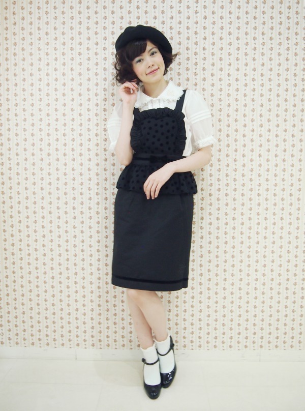 シャーリーテンプルの”オトナ服”18年秋、ドーナツ＆ジャム瓶柄の