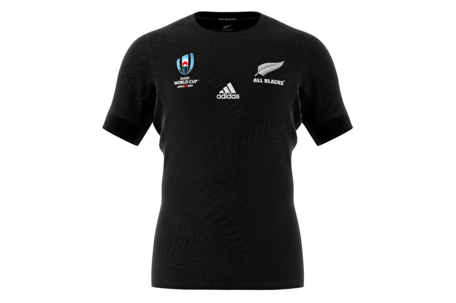 Y-3デザインのラグビーニュージーランド代表「オールブラックス