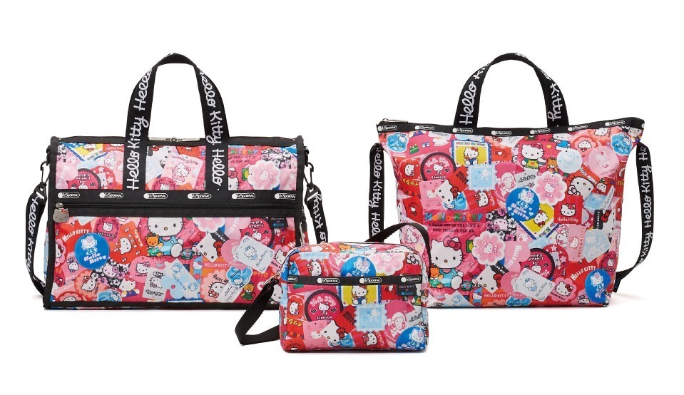 ハローキティ×レスポートサック、45周年アニバーサリーコラボバッグ