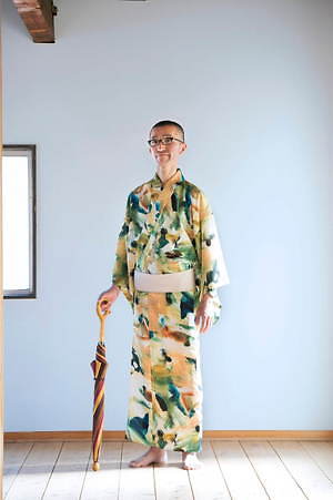 ドロン様【未使用】◇コシラエル◇coci la elle 浴衣 Welcome ドロン様