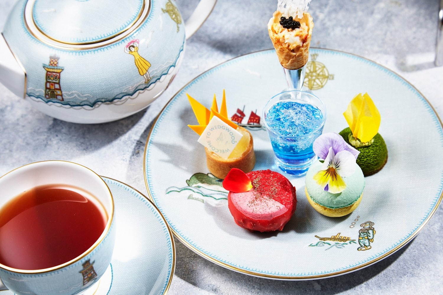 ザ・リッツ・カールトン大阪×ウェッジウッドのアフタヌーンティー第2弾