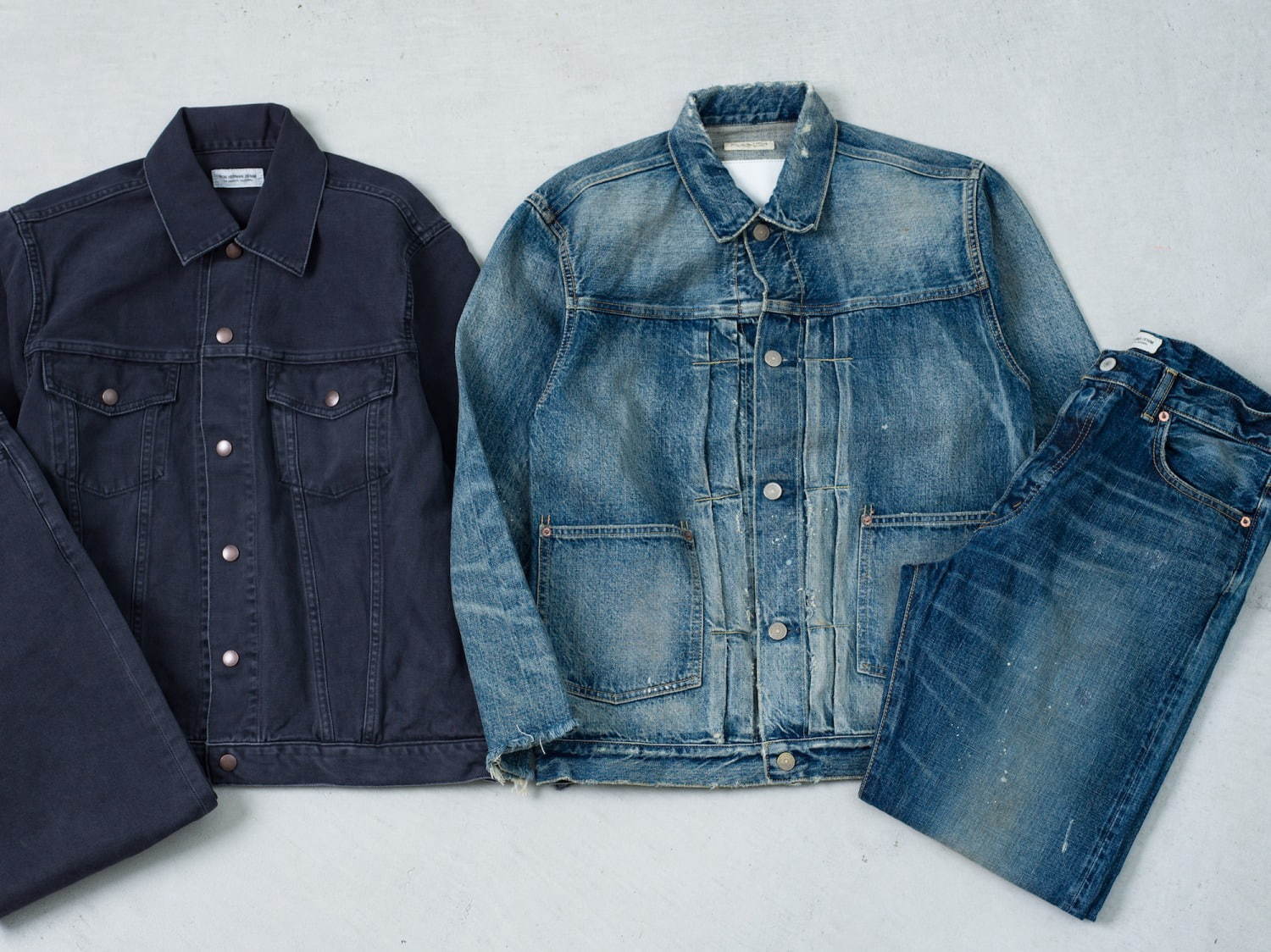 ロンハーマン デニムの新作デニムジャケット＆パンツ、ウォッシュ加工