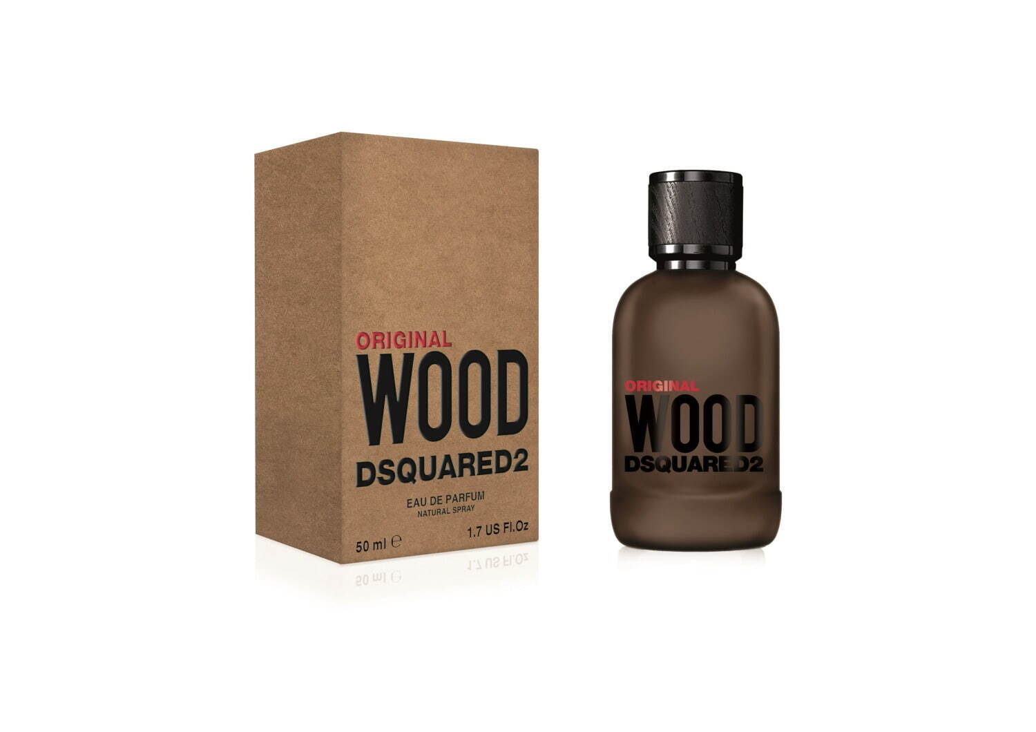 ディースクエアード22年夏メンズ香水「オリジナル ウッド」“樹木着想