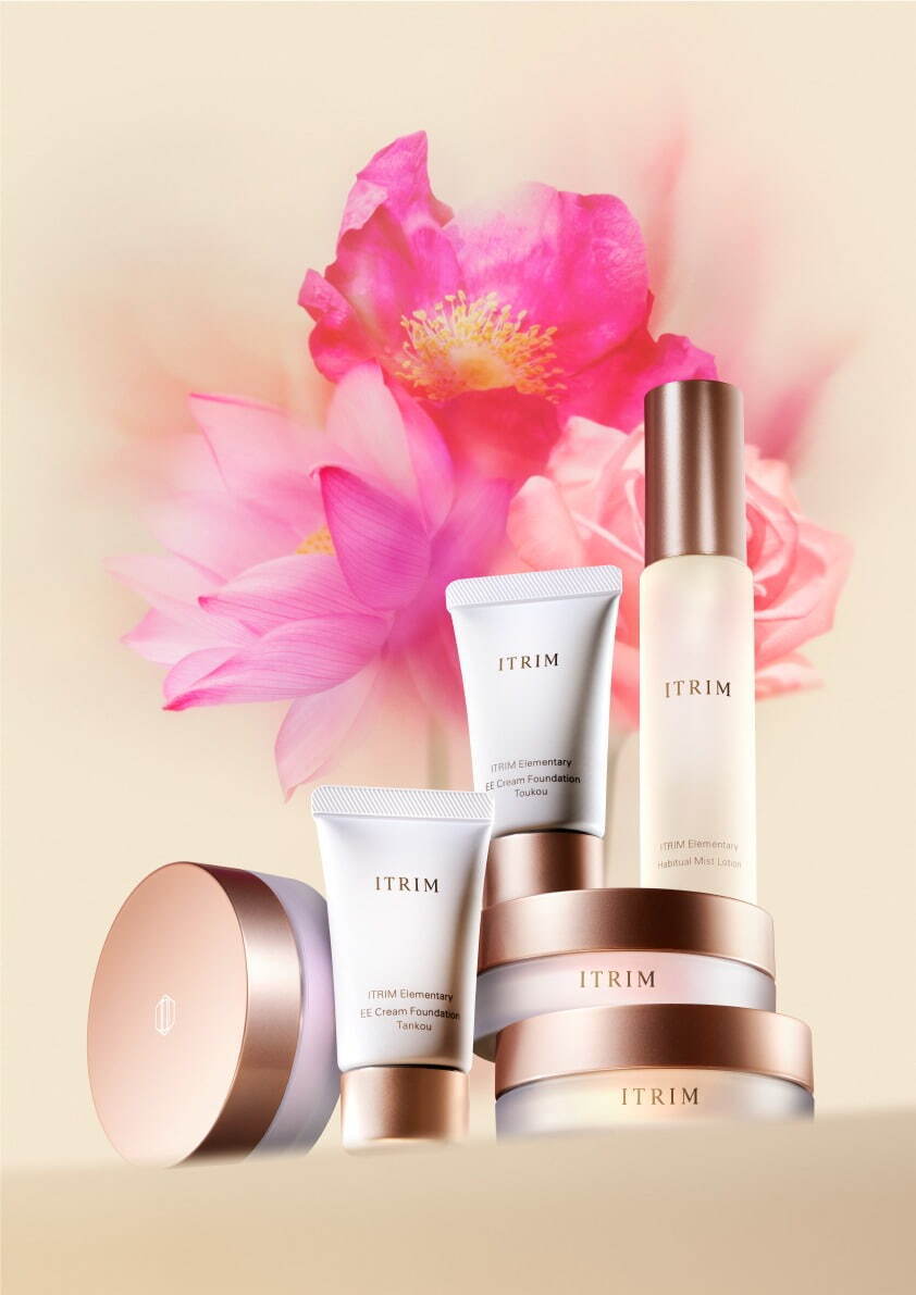 イトリン23年春ベースメイク、“肌悩みに合わせて選べる”スキンケア
