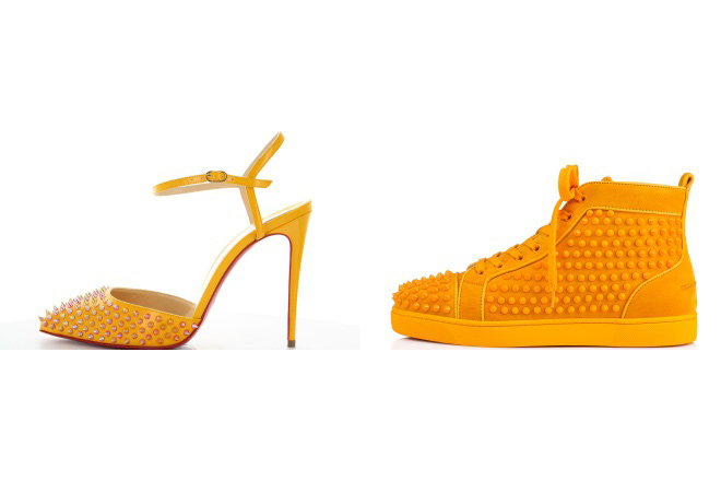 クリスチャン ルブタンが岩田屋福岡店に出店 イエローの限定シューズ