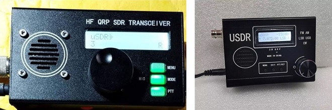 From Steve's Workbench ／小さな不思議、uSDXと他のQRPトランシーバの