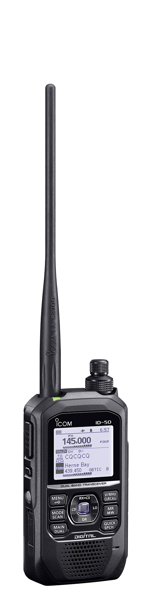 新製品紹介／ID-50 (アイコム株式会社) ｜2023年5月号 - 月刊FB
