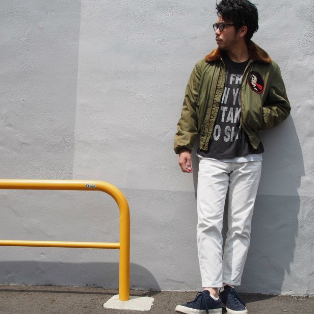 40's US.ARMY AIR FORCE B-15 CIVILIAN FLIGHT JACKET 40年代 アーミー