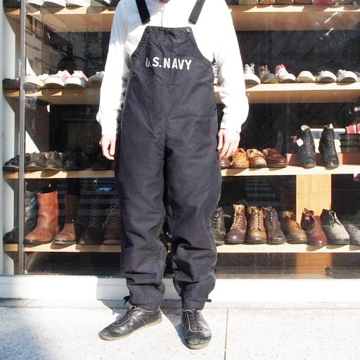 40's US.NAVY N-1 デッキパンツ 後期 40年代 USN ネイビー 甲板 海軍