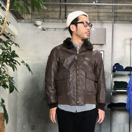 60's U.S.NAVY G-1 Flight Jacket60年代 アメリカ軍 ミリタリー