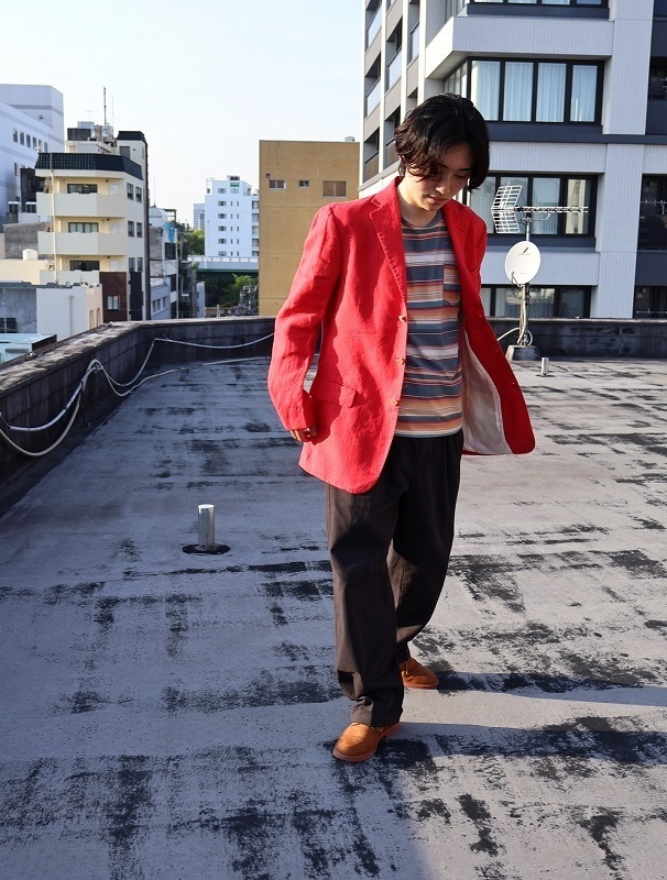 ポロラルフローレン イタリア製 赤 レッド ジャケット│ヴィテージ古着