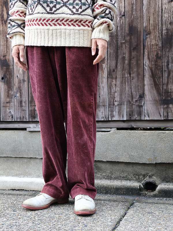 ポロラルフローレン 90s 90年代 アンドリューパンツ ワインレッド