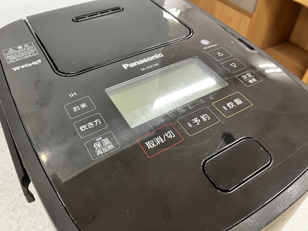 Panasonic 炊飯器 SR-VSX108 スチーム＆可変圧力IH パナソニック
