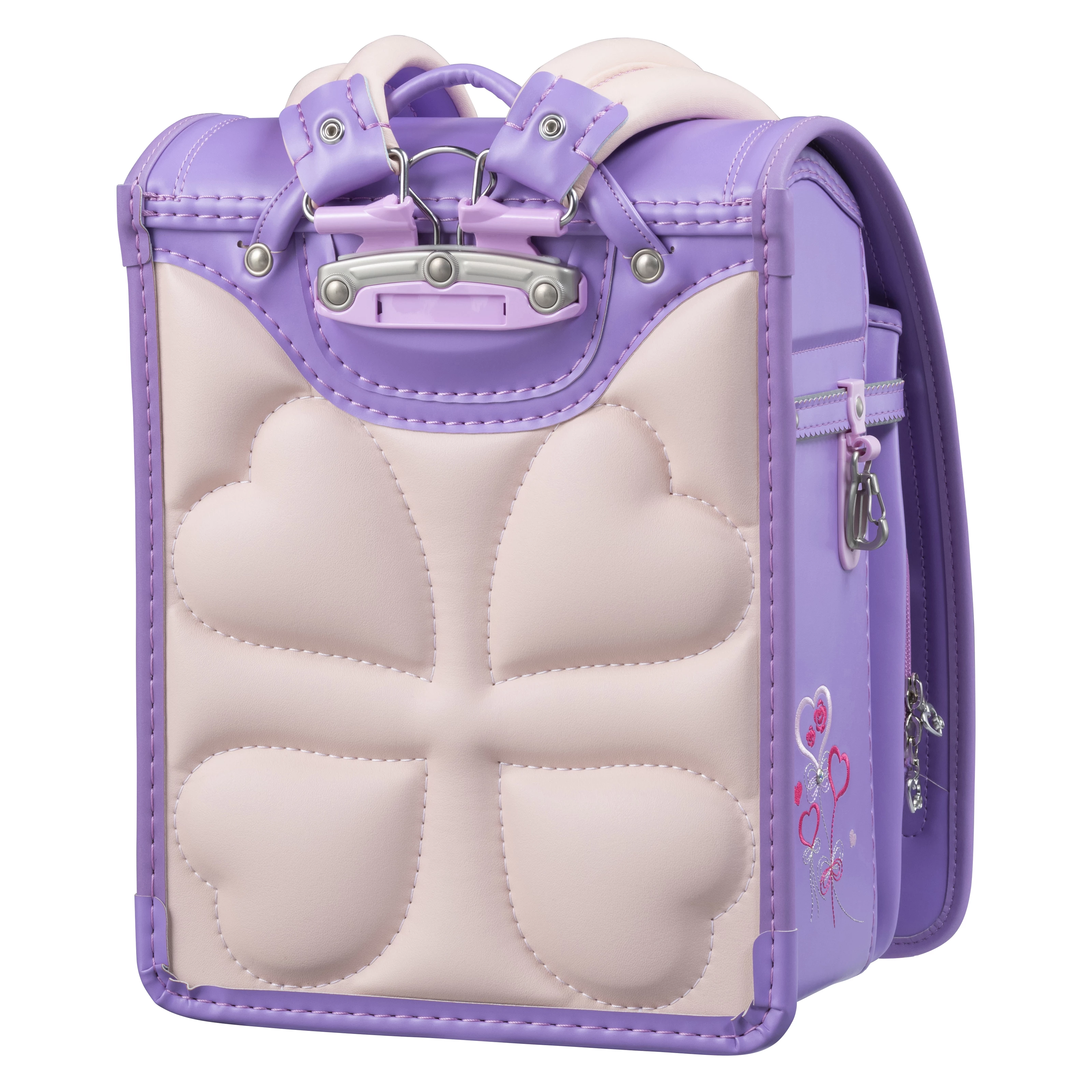 ロイヤルローズ／安ピカッ／楽ッション フィットちゃんランドセル 2027