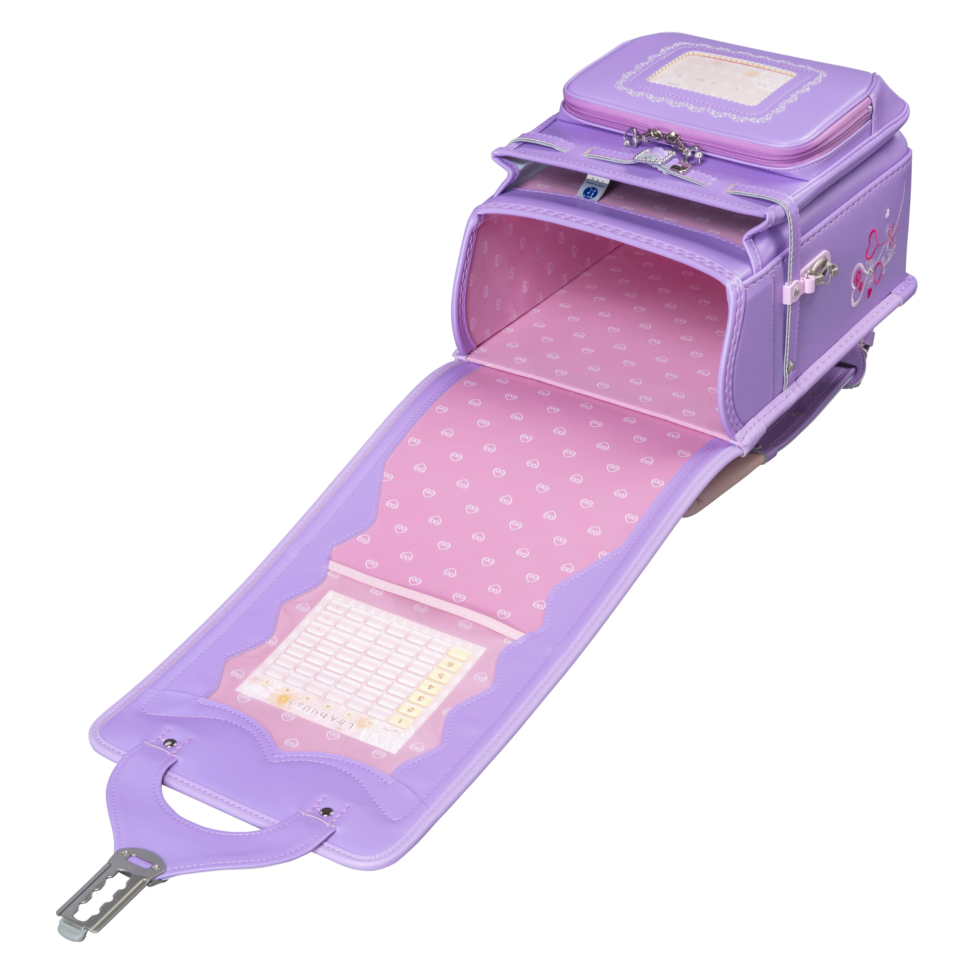 ロイヤルローズ／安ピカッ／楽ッション フィットちゃんランドセル 2027